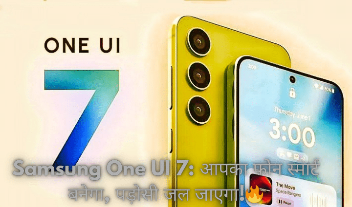 Samsung One UI 7: आपका फोन स्मार्ट बनेगा, पड़ोसी जल जाएगा!🔥