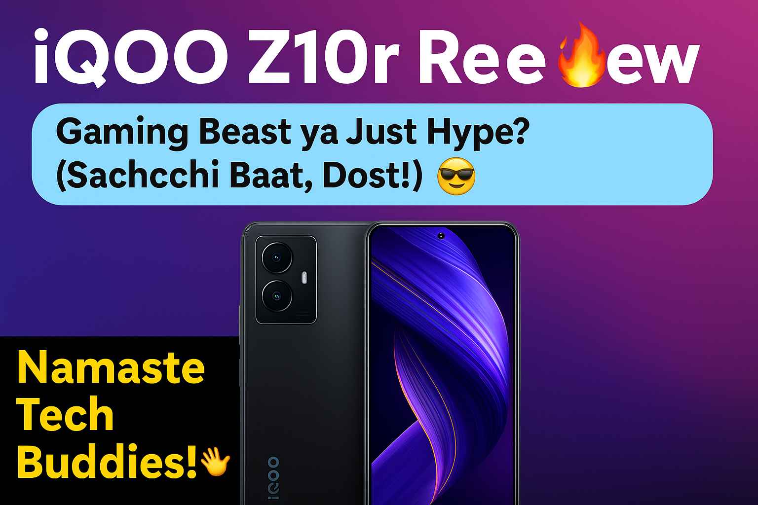 iQOO Z10r Gaming Review