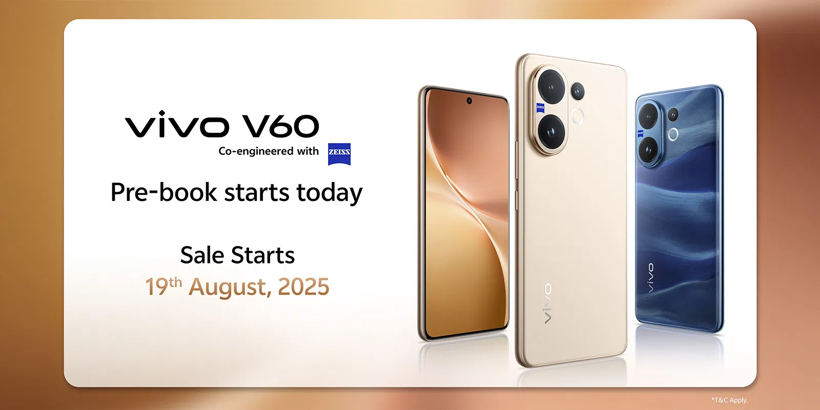 Vivo V60 Launch: Kya Baat Hai, Yaar!