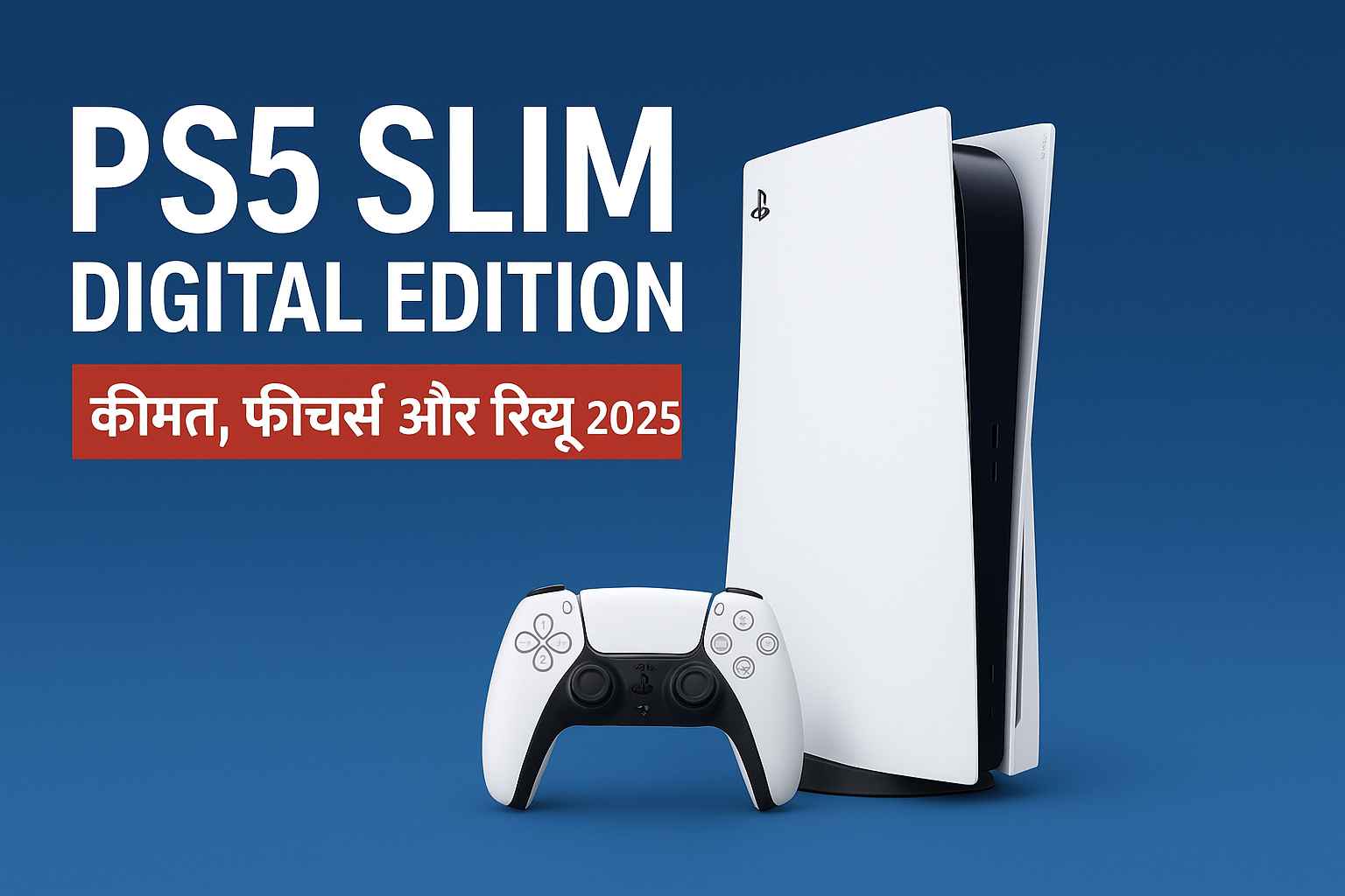 PS5 Slim Digital Edition कीमत, फीचर्स और रिव्यु 2025