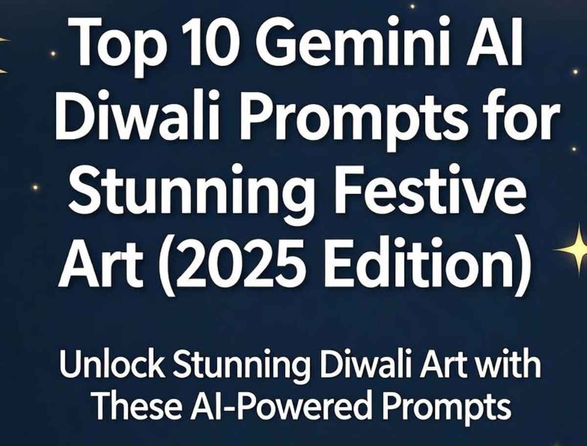 Gemini AI Diwali Prompts for Stunning Festive Art